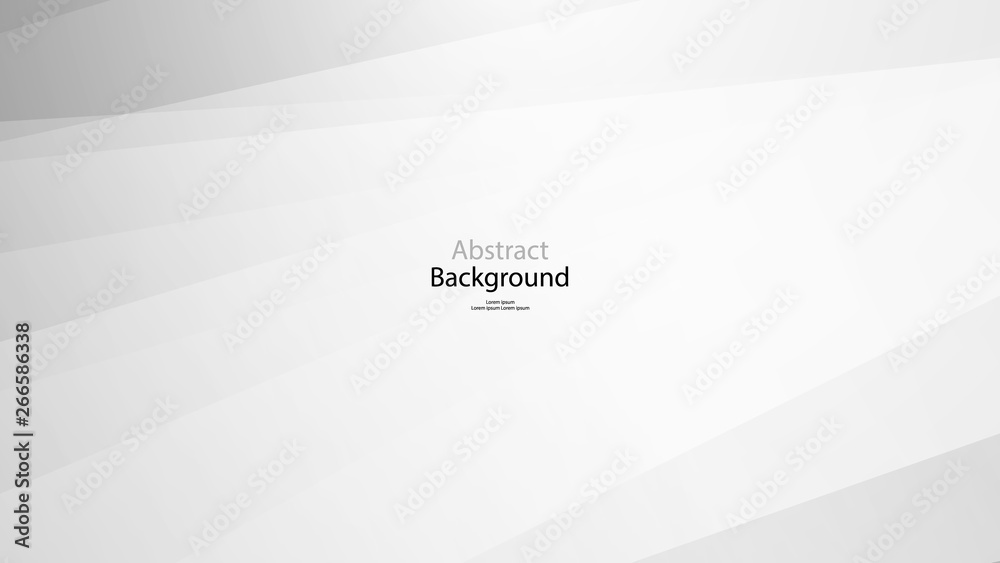 Obraz premium Gray color and white color and black color background abstract art vector