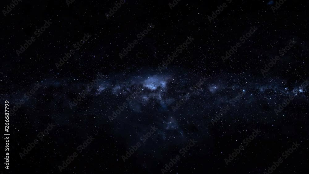 Flying out into space towards the milkyway. Flying out into space towards the milkyway.