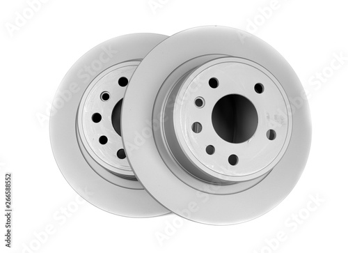 Set of brake discs. Isolate