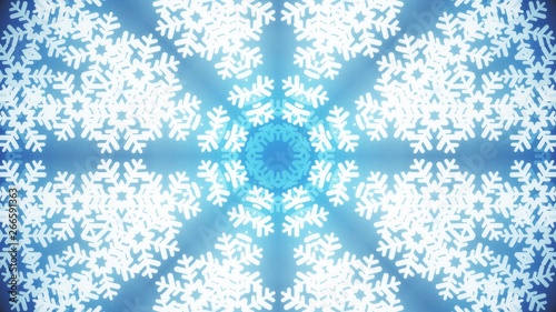kaleidoscope large snowflake illustration background New quality shape universal colorful joyful holiday stock image