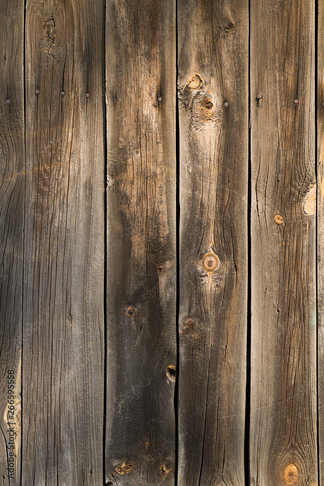 Naklejka premium old vintage wooden background, retro background, wooden boards background