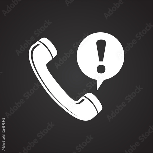 Delivery related icon on background for graphic and web design. Simple vector sign. Internet concept symbol for website button or mobile app.