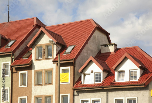 Wallpaper Mural Modern street in Ketrzyn. Poland Torontodigital.ca