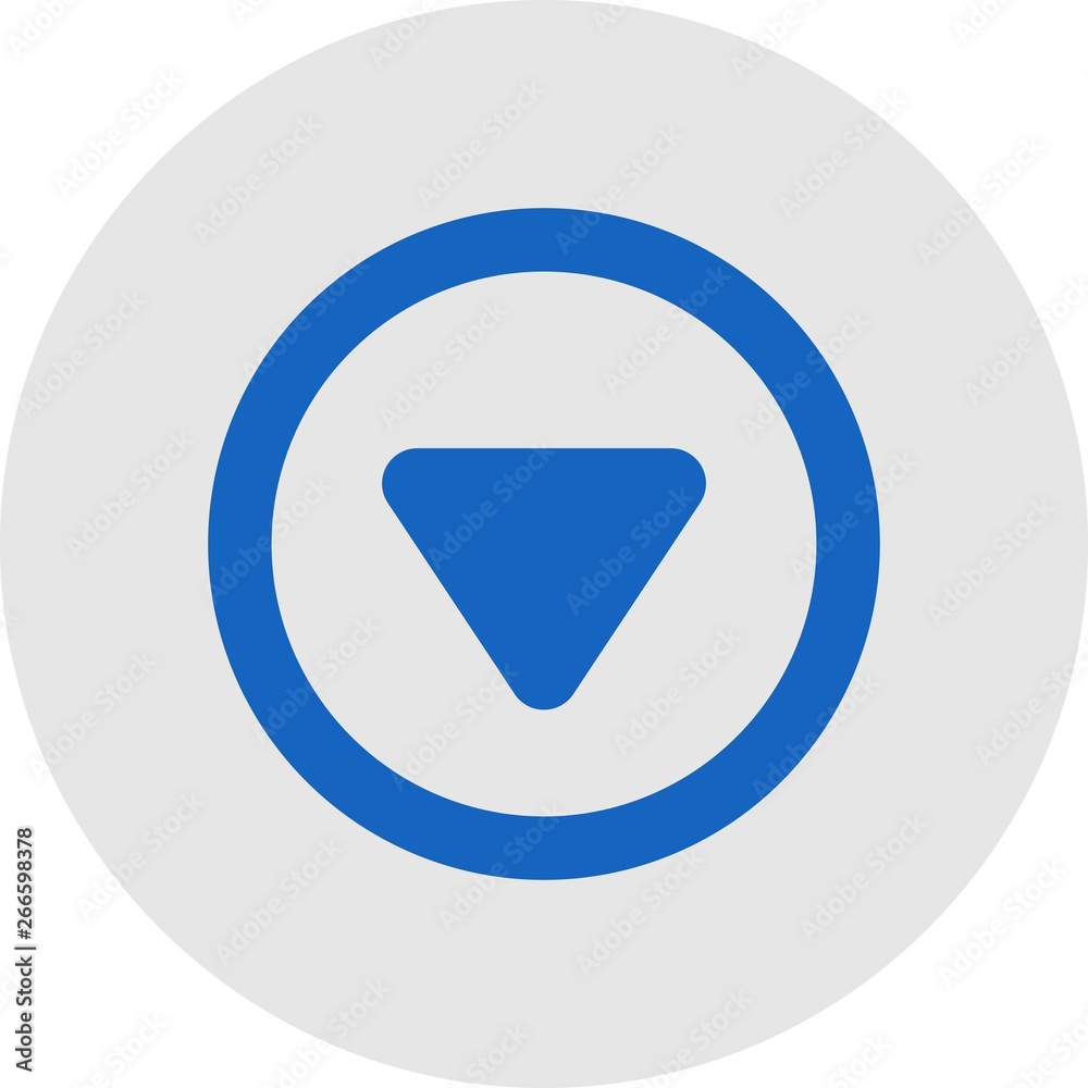 Down Direction Arrow Icon For Your Project Down Direction Arrow Icon For Your Project