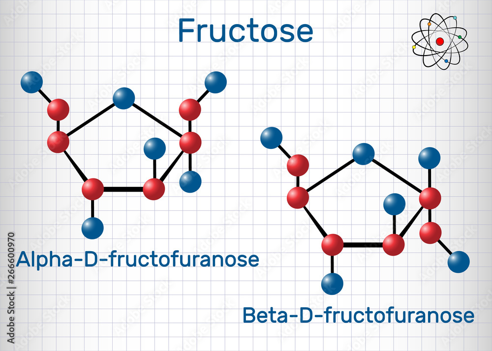 Alpha And Beta Fructose