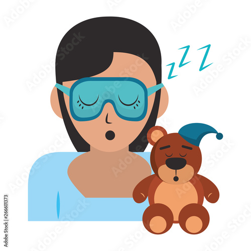 Sleep and rest cartoons