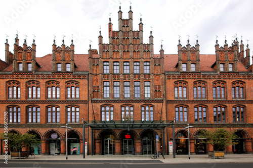 Hannover, Germany - 08.25.2018: view of the Old Town Hall.