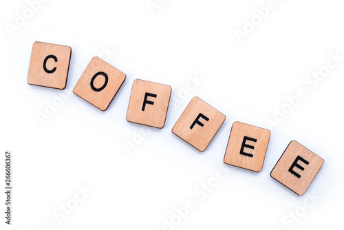 The word COFFEE