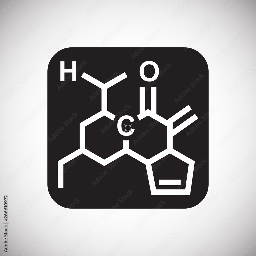 Molecula icon on background for graphic and web design. Simple vector sign. Internet concept symbol for website button or mobile app. Molecula icon on background for graphic and web design. Simple vector sign. Internet concept symbol for website button or mobile app.
