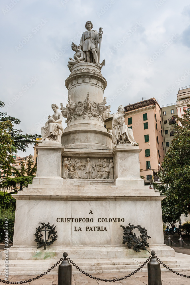 Monument to Christopher Columbus, Genoa