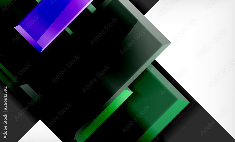 Bright colorful square shape blocks geometrical background Bright colorful square shape blocks geometrical background