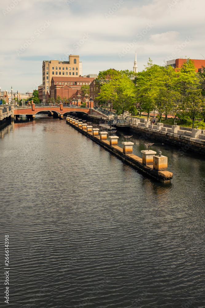 Fototapeta premium Canals in Providence