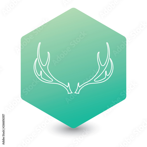 Hunting club logo icon