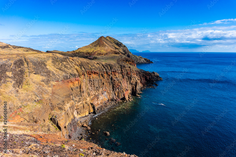 Cliffs of Ponta de Sao Lourenco, Madeira islands