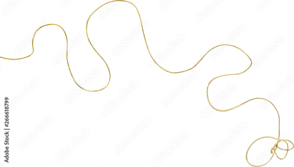 Rope wrap with bow isolated on white. rope made of natural materials Rope wrap with bow isolated on white. rope made of natural materials