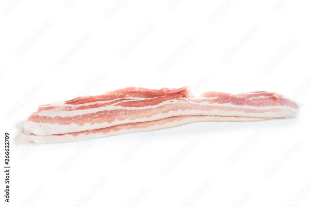 Bauchspeck Speck isoliert freigestellt Bauchspeck Speck isoliert freigestellt