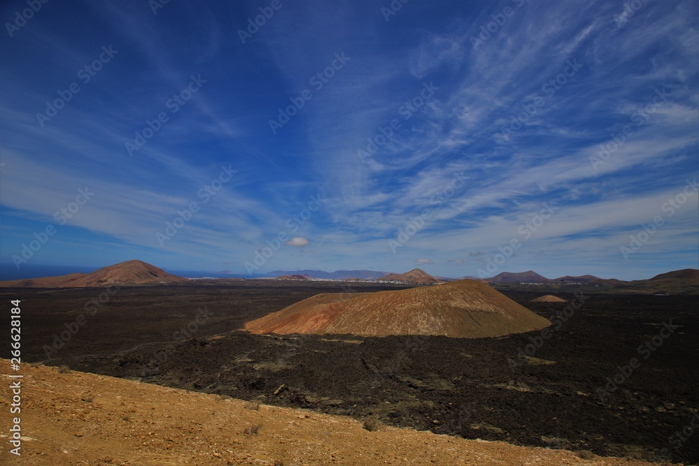 paysage volcanique de Lanzarote, Canaries