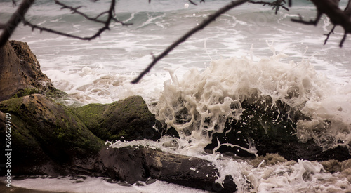 river in winter