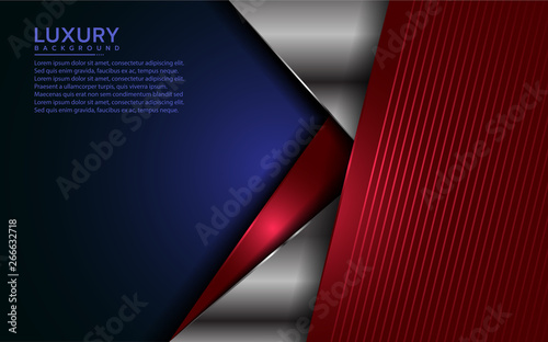 patriot modern background with overlap layer