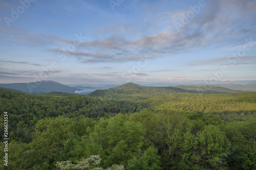  A Mile High  over 5 000 feet looking out over the Blue Ridge Mountains ZDS Blue Ridge Mountains Collection