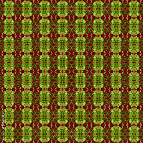 graphic with chocolate  peru and moderate green colors. seamless background for photo products like wallpaper  curtains  gifts or invitation cards