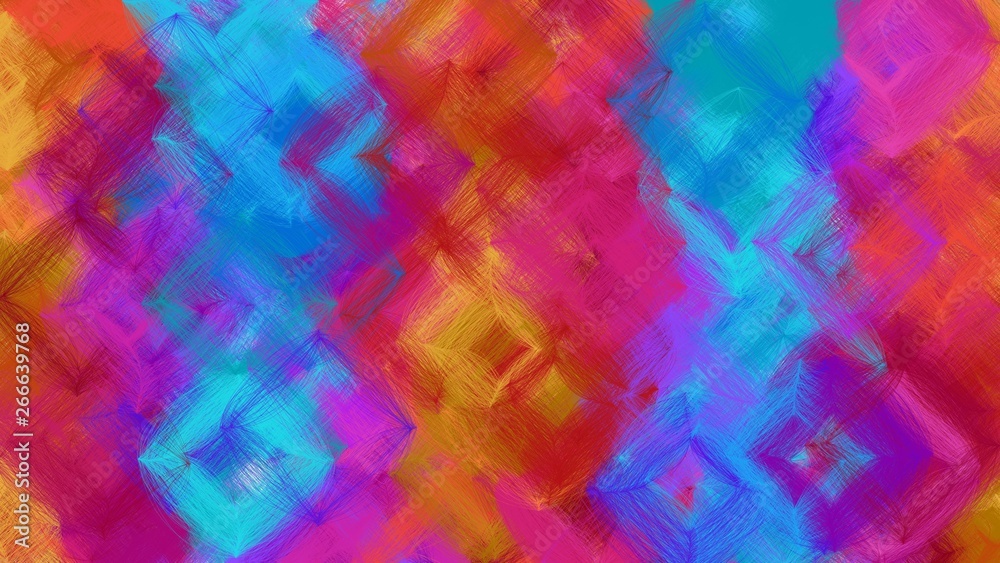 art background with moderate red, dodger blue and moderate violet colors. modern dynamic artwork can be used as wallpaper, poster, canvas or background texture