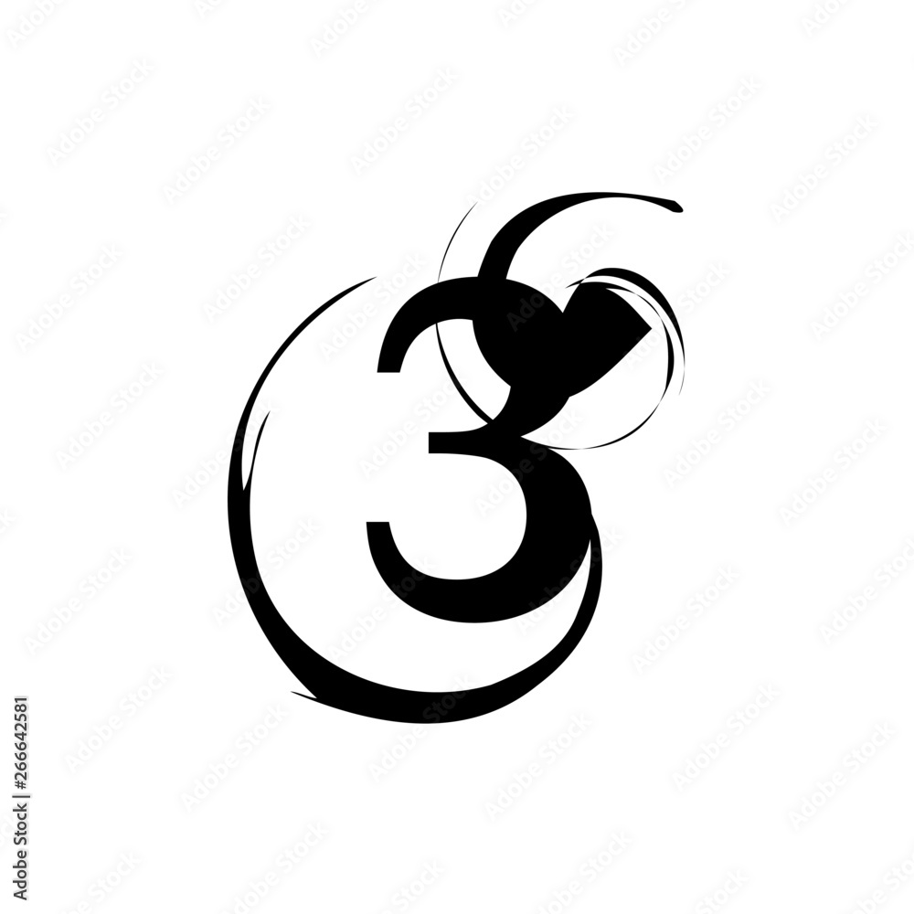 Fototapeta premium font corporate art black ornament numbers ampersand classical design letters type typeface