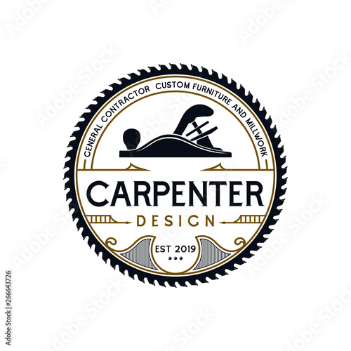 carpenter logo vintage