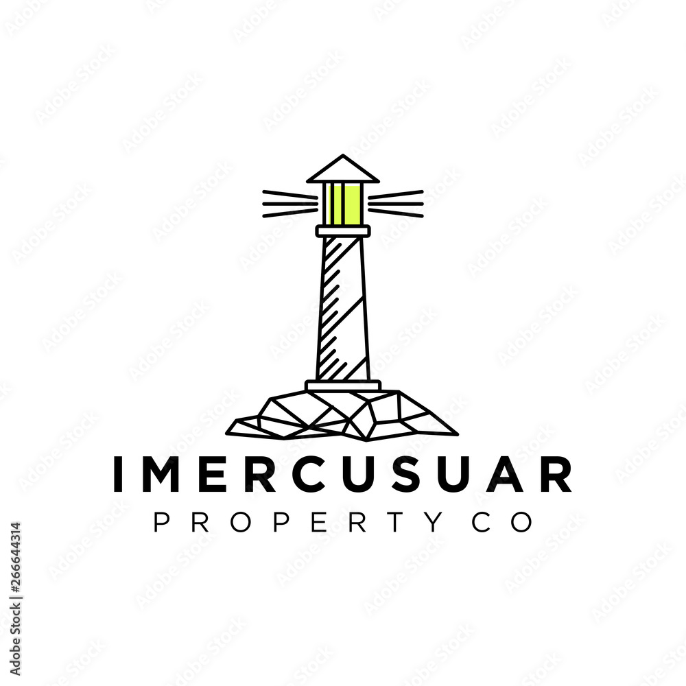Lighthouse logo for your business