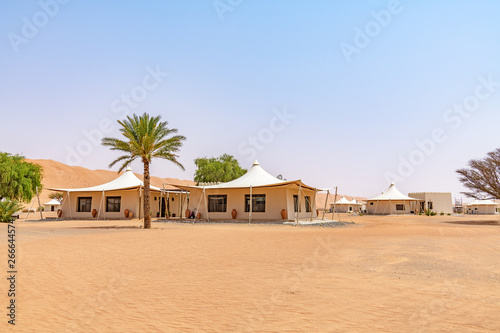 Wahiba Sands in Oman. It is known as Sharqiya Sands or Ramlat al-Wahiba. photo
