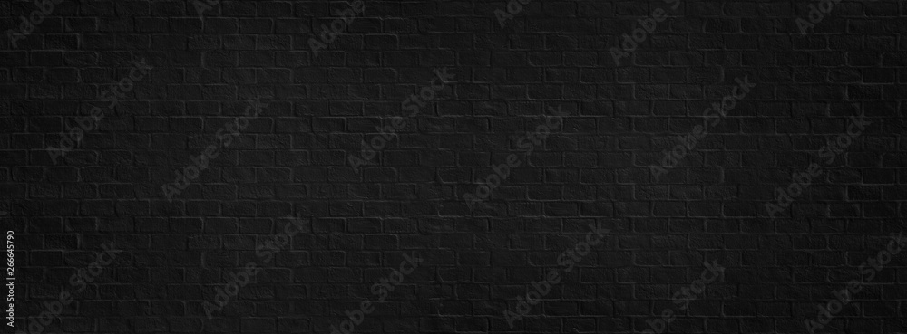 Black bricks wall texture and background Black bricks wall texture and background