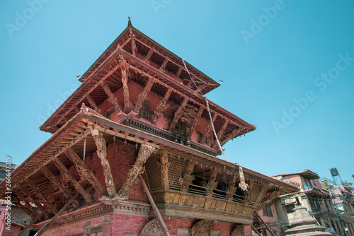 Bhimsen temple at ancient Patan Durbar Square, Kathmandu, Nepal photo
