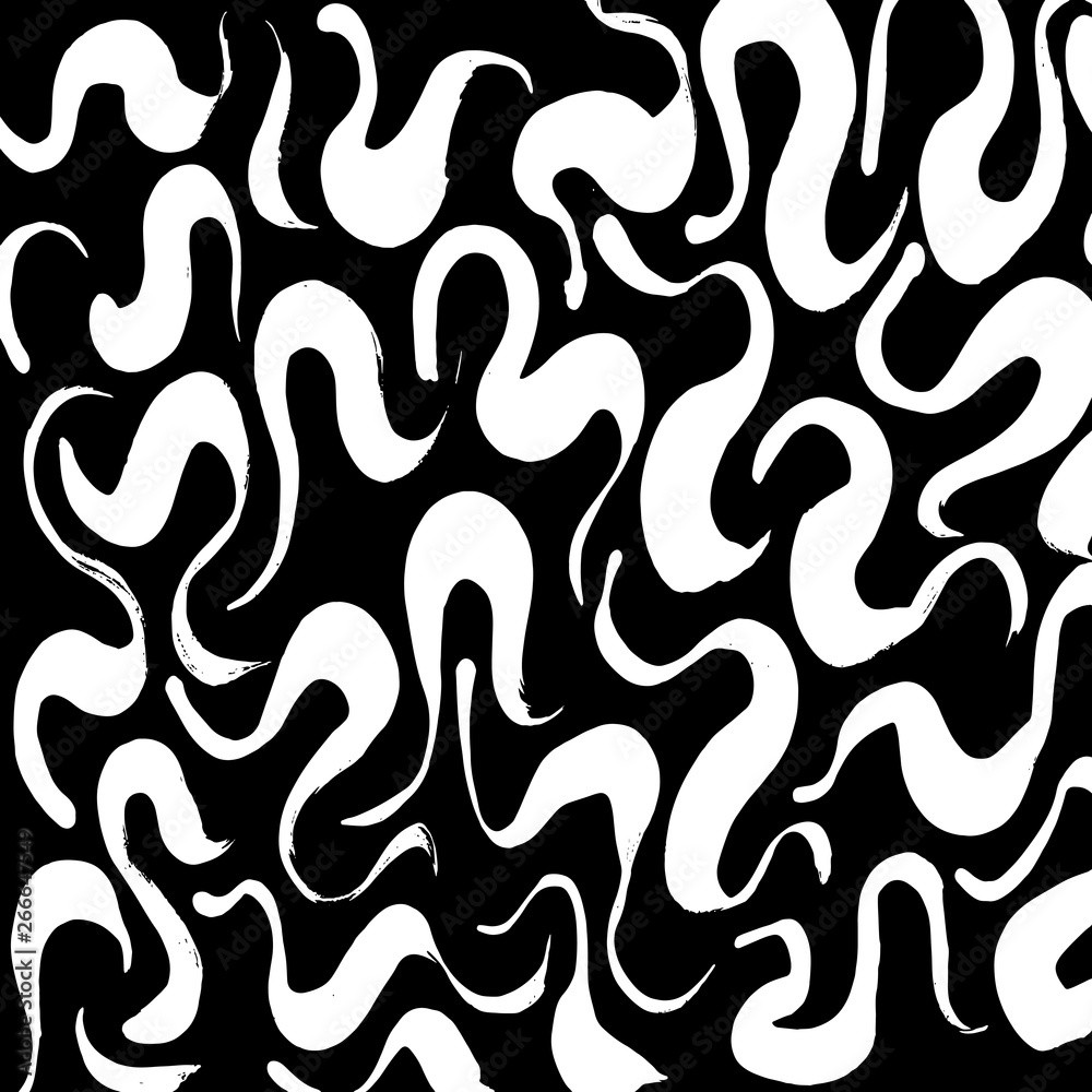 Brush grunge pattern. White and black vector. Brush grunge pattern. White and black vector.