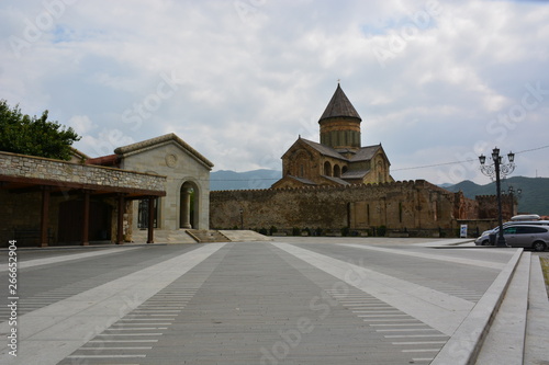 travel Georgia Mtskheta church Грузия Мцхета