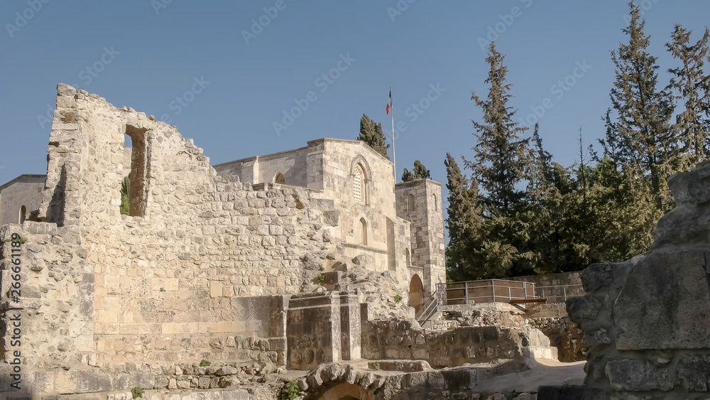 pool of bethesda and st anne church in jerusalem pool of bethesda and st anne church in jerusalem
