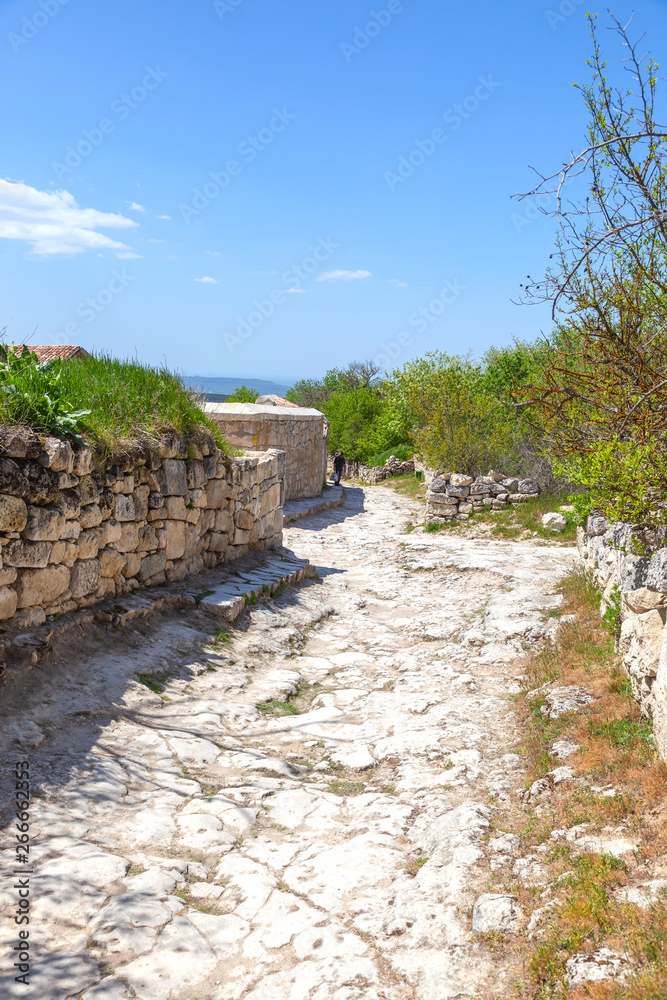 Chufut-Kale, spelaean city - the fortress