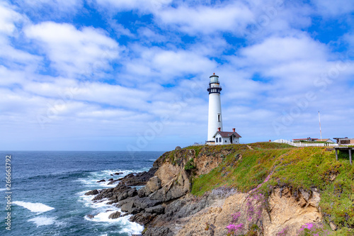 pigeon point lighthouse at highway no 1 in California