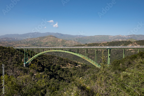 Cold Springs Bridge in Southern California near Santa Barbara