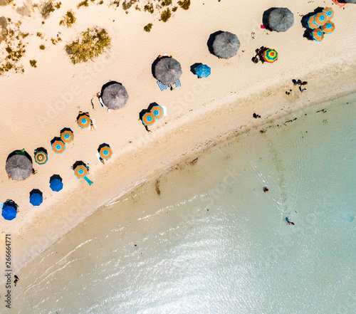 footprints on beach