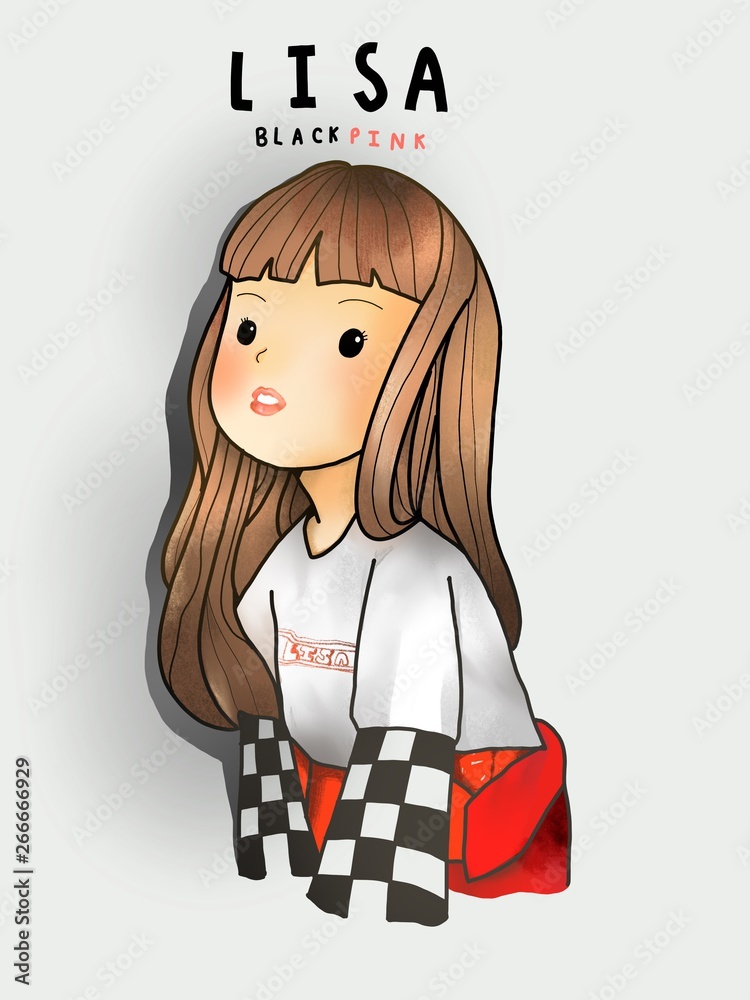 Lisa Blackpink Stock イラスト Adobe Stock