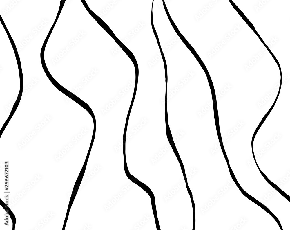 Brush grunge pattern. White and black vector.