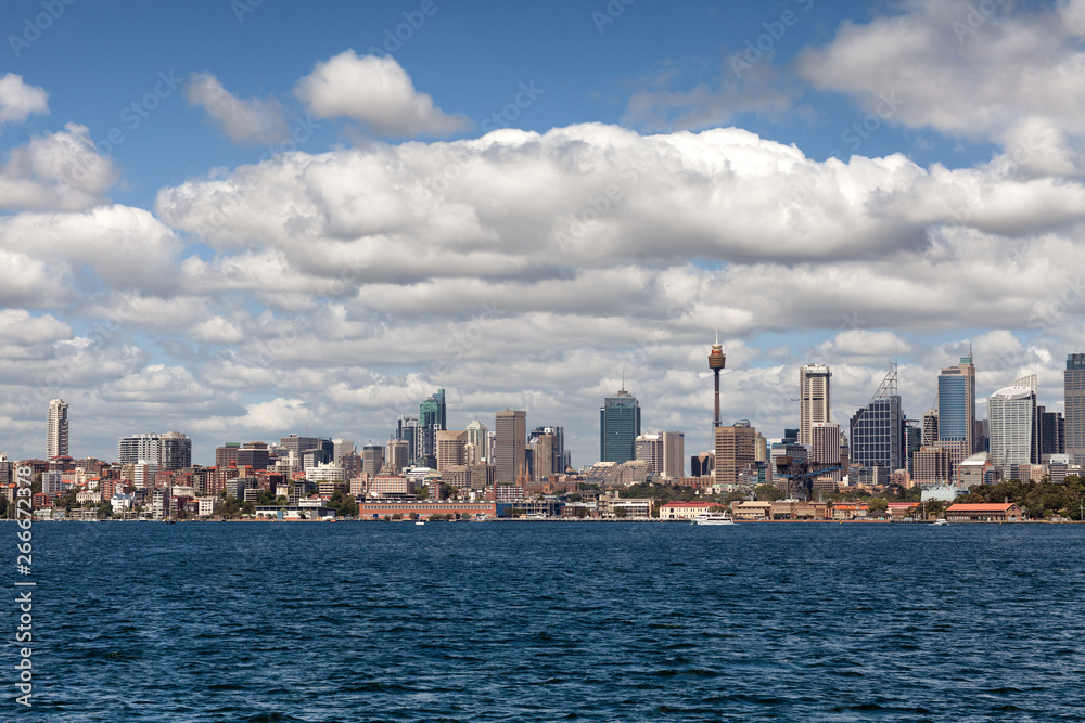 Sydney city centre skyline