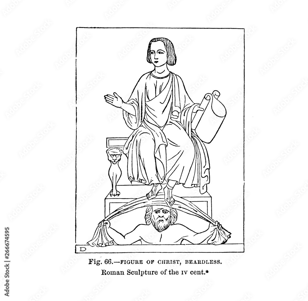Christian illustration. Old image