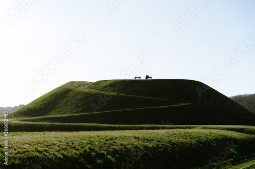  Beautiful green hill in Gdansk, Poland photo