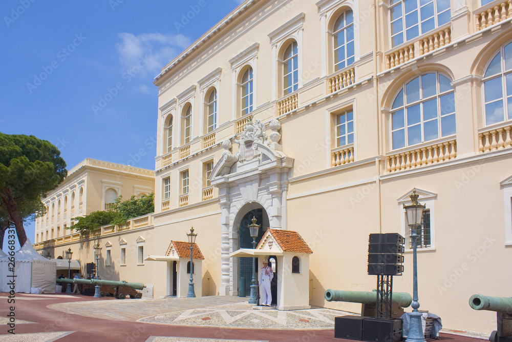 Prince's Palace in Monaco
