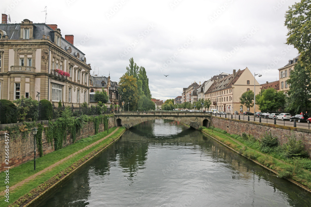 Bridge over the Canal du Faux-Rempart, Strasbourg