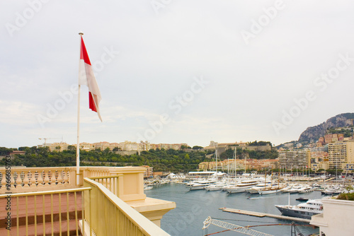 View of Monaco harbor