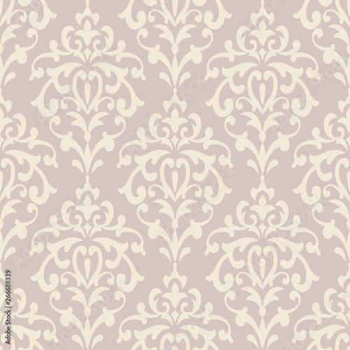 Ornamental seamless pattern in the style of Baroque..