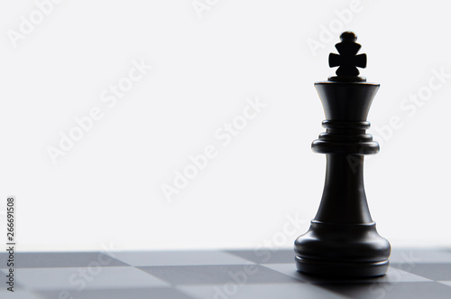 Chess for business concept, leader and success.