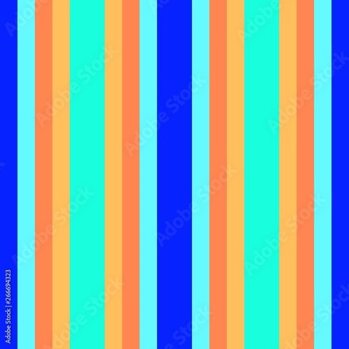 vivid color vertical lines with blue, bright turquoise and coral colors. abstract background with stripes for wallpaper, presentation, fashion design or web site